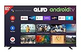 Toshiba 65QA4C63DG QLED Fernseher / Android TV (4K Ultra HD, HDR Dolby Vision, Triple-Tuner, Google Play Store, Google Assistant, Bluetooth, Sound by Onkyo)