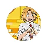 ALTcompluser Anime My Hero Academia Knöpfe Anstecker Brosche Pin aus Metall - 58 mm/ 2,3 Zoll(Kaminari Denki)