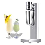 LIRONGXILY Mixer Smoothie Maker Elektrischer Getränkemixer Edelstahl Milkshaker Maker Maschine 2-Gang Einstellbare Smoothie-Eiscreme-Mixer 80 0ML Cup für Werbung oder Z