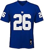 Outerstuff Saquon Barkley New York Giants #26 Kinder-Trikot, Mittelstufig, Blau, Jungen, blau, Large 14/16 US