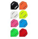 20 Satz Dart Flights mit Wunschdruck, Wunschtext (Schwarz)