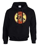 mmshop18 Vintage Garage Hotrod Oldtimer Auto Kustom Langarm Longsleeve Hooded Kapuzenpullover Schwarz -3440 – SW