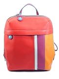 GABS G003661T2 Diva Basic Tulipe Rucksack Medium für Damen aus Leder, Mehrfarbig - Tulpe - Größe: M