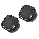 tomzz Audio 2800-022 Aufbau Lautsprecher Gehäuse für 130x130 mm DIN Lautsprecher, Retro, KFZ, Boot, LKW, B