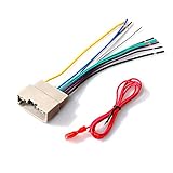 RED WOLF Car Stereo Wire Harness Aftermarket Radio Sirius CD Player Install Connector Adapter Replacement for 2007-2011 Dodge/Chrysler/Jeep