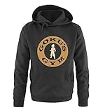 Just Style It - Goku's Gym - Dragonball - Herren Hoodie - Schwarz/Hellbraun-Beige Gr. 5XL