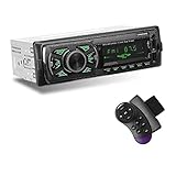 GRUNDIG Autoradio mit Bluetooth Freisprecheinrichtung und Lenkrad-Fernbedienung,1 DIN Autoradio MP3 Player/FM Autoradio Radio mit Bass, Freisprechfunktion Digital Media Player für IOS/