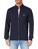 GANT Herren ORIGINAL Full Zip Cardigan Sweatshirt, Evening Blue, XL