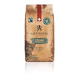 Café Royal Honduras Crema Bohnenkaffee 1kg - Fairtrade - Intensität 3/5 - 100% Arabica aus H
