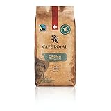 Café Royal Honduras Crema Bohnenkaffee 1kg - Fairtrade - Intensität 3/5 - 100% Arabica aus H