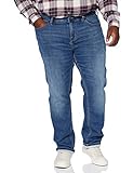 s.Oliver Big Size Herren Boyfriend Jeans, blue stretched denim (56Z4), 44W / 36L