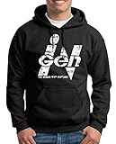 TShirt-People Jurassic Ingen Park Logo Kapuzenpullover Herren XXXXL Schw
