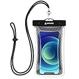 Seawisp Schwimmende wasserdichte Handyhülle, IPX8 Universal Wasserdicht Handytasche mit Lanyard für Schwimmen Baden Kajakfahren, für iPhone 13/12/11 Mini SE XS XR X 8 7+ Samsung Huawei 6,9 Z