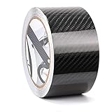 Guanyj 5cmx900cm Auto Einstiegsleisten Aufkleber Schutzfolie Lackschutzfolie Schutzfolie Carbon Folie Aufkleber Folie Schwarz Matt Folie Auto Lackschutzfolie für Auto Fahrrad M