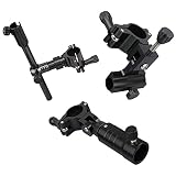 3 Stück/Set Universal Angelrutenhalter Unterstützung für 25 mm Durchmesser Angelstuhl Halterung Schirmständer Rack Befestigung, Festungsständer Fischschutz Köderbox S