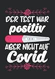 Notizbuch A4 dotted, gepunktet, punktiert mit Softcover Design: Schwangerschaftstest positiv Spruch Werdende Mama Mutter: 120 dotted (Punktgitter) DIN A4 S