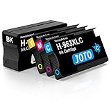 JOTO HP963XL Multipack für HP963 Druckerpatronen Ersatzpatronen kompatibel mit HP OfficeJet Pro 9010 9012 9015 9016 9019 9020 9022 9025-4er/pk (1Schwarz,1Blau,1Magenta,1Gelb)