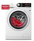 AEG L7FB78490 Waschmaschine / 9 kg / Waschvollautomat mit AutoDose - automatische Waschmitteldosierung / Mit Mengenautomatik, Nachlegefunktion, Schontrommel, Wifi Vernetzung / 1400 U/