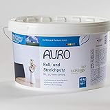 Auro Roll- und Streichputz 16 kg feine Körnung