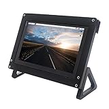 ZOUD Tragbarer Monitor HDMI-kompatibel, 800 x 480, kapazitiver Touchscreen, LCD-Display für Raspberry Pi 4B/3B+/3A+/3B/2B/B+/A+ M