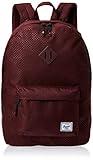 Herschel Unisex-Erwachsene Heritage Rucksack, Pflaumenfarbene Punkte, Einheitsgröß