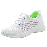 Eaylis Damen Outdoor Mesh Lace-Up Sportschuhe Runing Atmungsaktive Turnschuhe, Sneaker Atmungsaktiv Turnschuhe Leicht Sportschuhe Laufschuhe Straßenlaufschuhe F