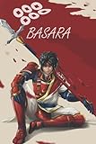 Basara Notebook: - 110 Pages, In Lines, 6 x 9 I