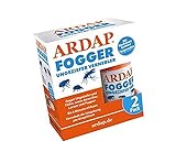 ARDAP Fogger 2 x 100ml - Effektiver Vernebler zur Ungeziefer- & Flohbekämpfung für Haushalt & Tierumgebung - für Räume bis 30m² - Wirksamer Schutz für bis zu 6 M