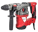 BOXTEC Bohrhammer SDS-PLUS 1500W Antivibrationsgriff und Tiefenanschlag inkl. Koffer inkl. 3 SDS-Bohrer und 2 Meißel, Kategorie:1500W - SET