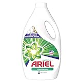 Ariel Waschmittel Flüssig, Flüssigwaschmittel, 40 Waschladungen, Universal Strahlend Rein (2.2 L)