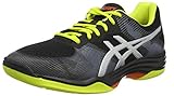 ASICS Damen Gel-Tactic Hallenturnschuh, Schwarz Black Silver 001, 49 EU