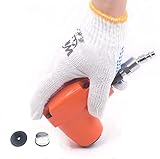 Kleiner Palmenhammer Luftpneumatischer Meißelhammer Smart Mini Hammer Automatisch mit Aluminium Austauschbare Hammerköpfe für Auto Karosserie Paneel Bumping Blechplattenrep