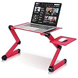 Notebook-Ständer, tragbarer, belüfteter Hohlraum, höhenverstellbar, Verstellbarer Winkel, Computerkühlung, Notebook-Schreibtisch für Zuhause für S