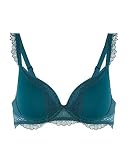 Simone Perele Damen ECLAT Plunge-BH, blaugrün, 85D