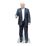 Star Cutouts Kartonschnitt von Donald Trump, Lebensgröße, Pappe, mehrfarbig, 188 x 71 x 188