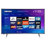 MEDION X15052 125,7 cm (50 Zoll) UHD Fernseher (Smart-TV, 4K Ultra HD, HDR 10, Micro Dimming, Netflix, Prime Video, WLAN, PVR, Bluetooth)