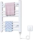 HJUYV-ERT Wandmontierter Flacher Handtuchhalter und Wäscheständer mit integriertem intelligenten Thermostat, energiesparend + wasserdicht + Aufbewahrung + antibakterielles + entfeuchtendes B