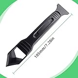 Dichtungsdüse und Abstreiferset, XCOZU Silikonentferner Fugenglätter Caulking Finisher Silikonschaber Kit, Silikonfugen Abzieher Fugenwerkzeug für Küche Badezimmer Boden Eck