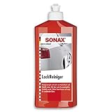 SONAX LackReiniger (500 ml) kraftvolle Politur für stumpfe und stark verwitterte Bunt- und MetallicLacke | Art-Nr. 03022000