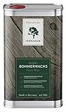 Bohnerwachs farblos & flüssig, 1 Liter, Holzwachs, Hartwachs - Made in Germany | Behandlung von Holz-Böden & Möbel | Parkett Wachs, Hartwachsöl, Holzöl, Holz Versiegelung, Holz Wachs, Möbelw