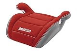 Sparco SPC3002RS3CM Booster Sitz für Kinder Gruppe III Rot/Grau 3Cm, R