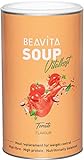 BEAVITA Diät Suppe - 540g Tomatensuppe - Mahlzeitersatz für unbeschwertes Abnehmen - reicht für 10 Suppen - Kalorien sparen & Gewicht reduzieren - nährstoffreiche Suppe zum Ab