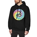 NNTOPELET Jake Paul Colorful Logo Herren Mode No Pocket Hoodie Sweatshirt, Schwarz , S