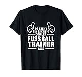 Cooler Fußballtrainer Coach Bester Fußball Trainer Geschenk T-S