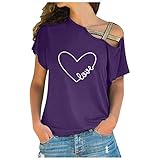 Damen Oberteile Damen v-Ausschnitt Chiffon Langarm Slim Oversize t-Shirt Bluse lose Tops Sommerkleid Anime Tshirt brautkleid Grosse grössen(#NJ-A04 Damen t-Shirts, 4XL)