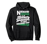 Niemand ist perfekt aber als Rapidler nah dran Geschenk Pullover H