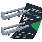 ersatzteilshop basics 2x Laufschienenanschlag Spülmaschine hinten - Bauknecht, Ikea, Whirlpool, Beko Geschirrspüler Ersatzteile 1880580400