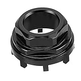 QKURT Fahrrad Lockring Tool, Fahrrad Tretlager Werkzeug mit 8 Zähnen Verschlussring Werkzeug Kompatibel mit Shimano SRAM Truvativ ISIS 8-Stufen-Innenlag