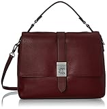 Calvin Klein Damen Mono Hardw Weiche Umhängetasche Schulranzen, rot, M
