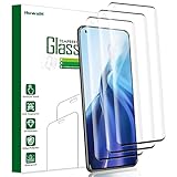 [3 Stück] HuwaiH Panzerglas Schutzfolie für Xiaomi Mi 11/11 Pro 5G, HD Klar Panzerglasfolie, Anti-Kratzen, Anti-Fingerabdruck, 3D Displayschutzfolie Kompatibel mit Xiaomi Mi 11/11 Pro 5G